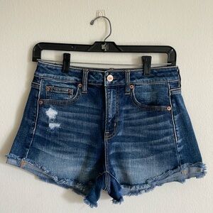 American Eagle High-Waisted Stretch Denim Shorts